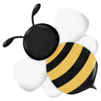 flying bee illustration png