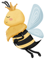 en volant reine abeille png