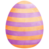 Watercolor Easter Egg Illustration png