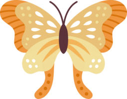 polilla mariposa garabatear ilustración png