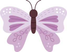 polilla mariposa garabatear ilustración png