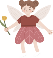 cute fairy cartoon character illustration png