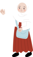 indonesian elementary student illustration png