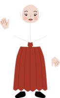 indonesian elementary student illustration png