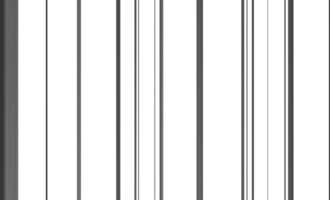 Black striped abstract overlay. Motion effect. PNG graphic illustration with transparent background.