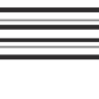 schwarz gestreift abstrakt überlagern. Bewegung Wirkung. png Grafik Illustration mit transparent Hintergrund.