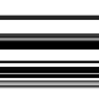 schwarz gestreift abstrakt überlagern. Bewegung Wirkung. png Grafik Illustration mit transparent Hintergrund.