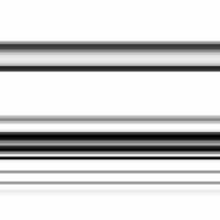 Black striped abstract overlay. Motion effect. PNG graphic illustration with transparent background.