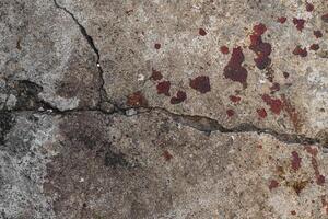Grunge cement texture in top view. photo