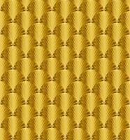 Gold Art Deco Seamless Repeat Pattern Background vector