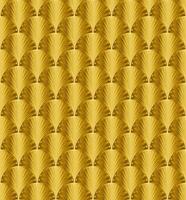 Gold Art Deco Seamless Repeat Pattern Background vector