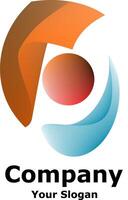 Abstract illustration.  abstract logo design. vector