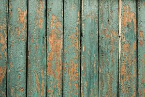 old green wooden fence background photo