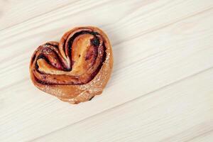 Rustic with black current berry pie on white background. photo