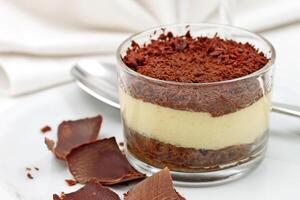 Tiramisu, classic Italian dessert photo