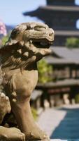 lindo tample dentro Quioto Japão video