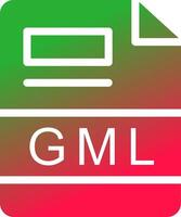 GML Creative Icon Design vector