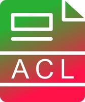 ACL Creative Icon Design vector