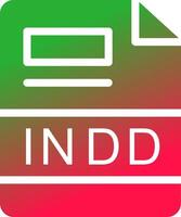 INDD Creative Icon Design vector