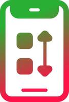 Apps Sort Creative Icon Design vector