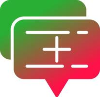 Conversation Creative Icon Design vector