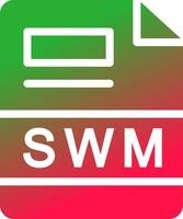 SWM Creative Icon Design vector