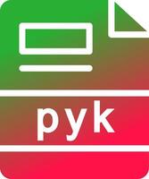 pyk Creative Icon Design vector