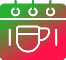 Glyph Gradient Design vector