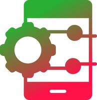 Project Management App Creative Icon Design vector