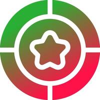 Glyph Gradient Design vector