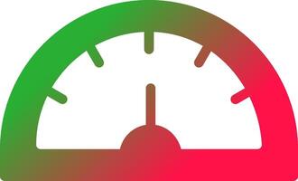 Speedometer Creative Icon Design vector