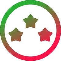 Glyph Gradient Design vector