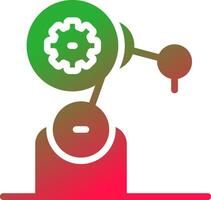 Machines Maintenance Creative Icon Design vector