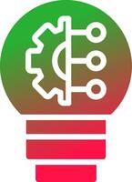 Invention Creative Icon Design vector