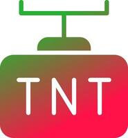 diseño de icono creativo tnt vector