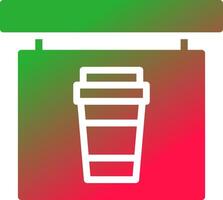 Coffee Shop Creative Icon Design vector