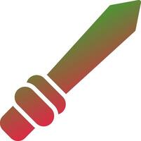 Glyph Gradient Design vector