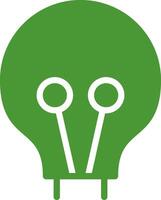 Light Bulb Creative Icon Design vector