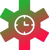 Time Management Creative Icon Design vector