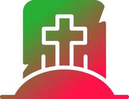 Tomb Creative Icon Design vector