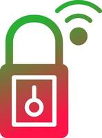 Smart Security Creative Icon Design vector