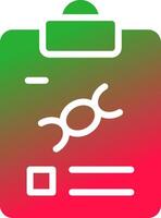 Glyph Gradient Design vector