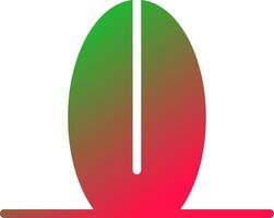 Surfboard Creative Icon Design vector