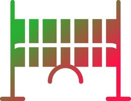 Glyph Gradient Design vector