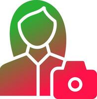 Photographer Creative Icon Design vector