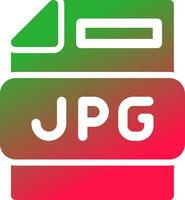 Jpg File Creative Icon Design vector