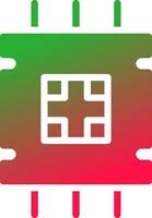 Processor Creative Icon Design vector