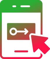 Landing Page Creative Icon Design vector