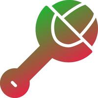 Glyph Gradient Design vector