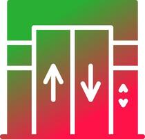 Glyph Gradient Design vector